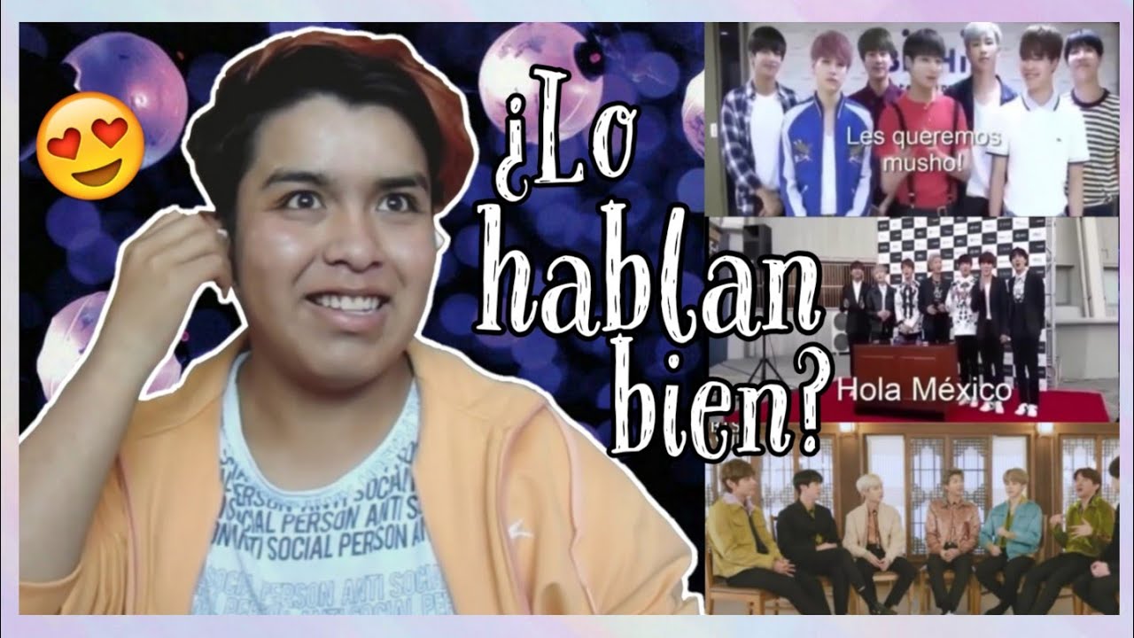 BTS HABLANDO EN ESPAÑOL *Reacción*