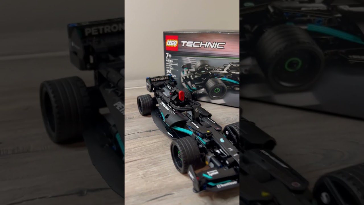 LEGO Technic Mercedes AMG F1 W14 Pull Back Car Set Speed Build 