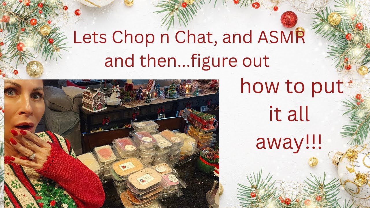 Chop n chat, asmr, and trying to put it all away! #waxmelts #homefragrance #homemaker #lowbuy