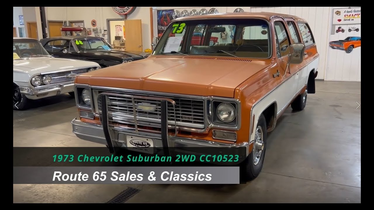 1973 Chevrolet Suburban CC10523 For Sale $15,990
