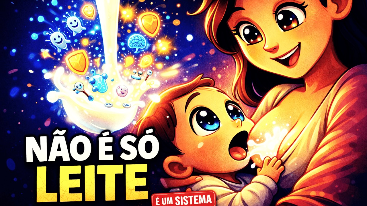 LEITE MATERNO: NÃO É SÓ COMIDA, É UM SISTEMA INTEIRO! 🍼🤯 #leitematerno