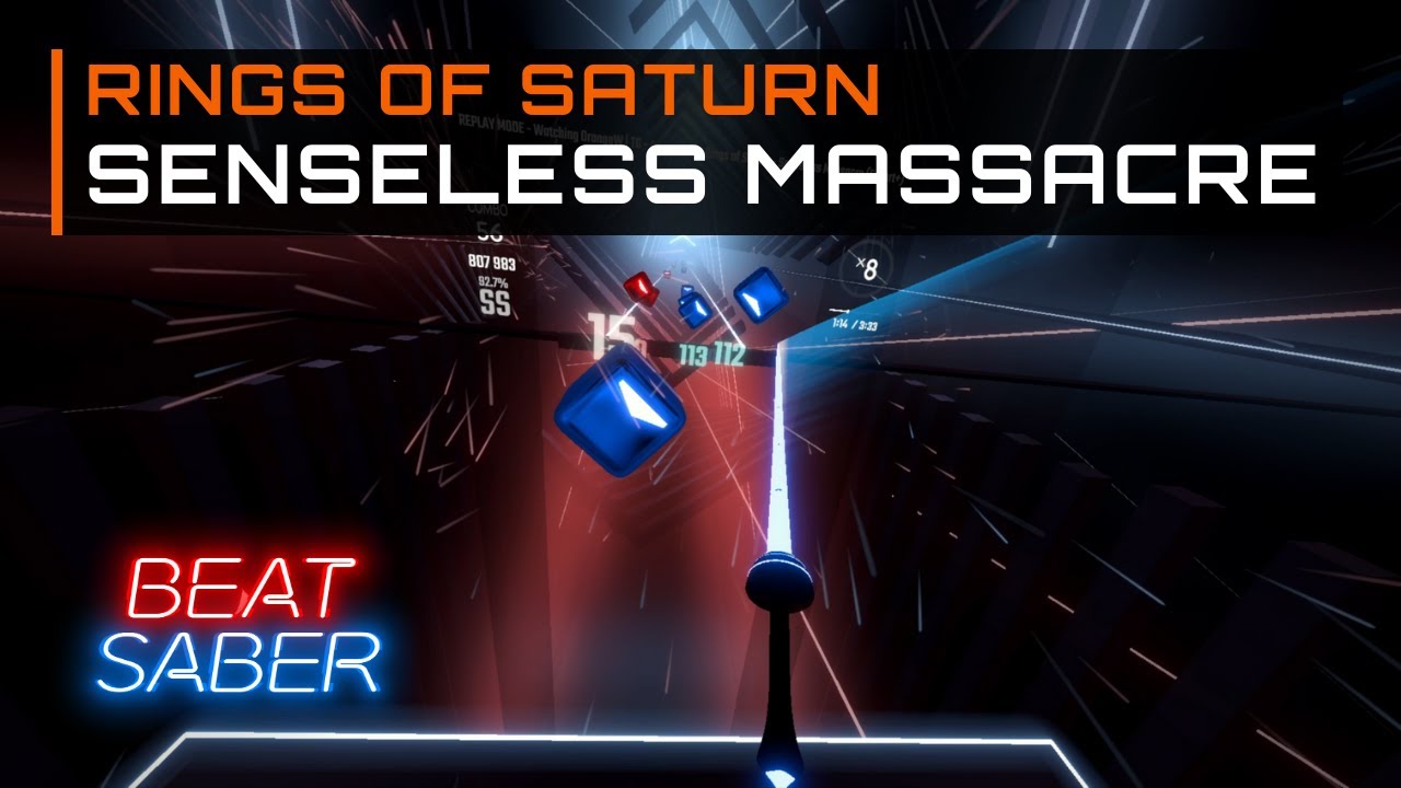 Rings of Saturn - Senseless Massacre | 93.18% on Expert Plus | Beat Saber