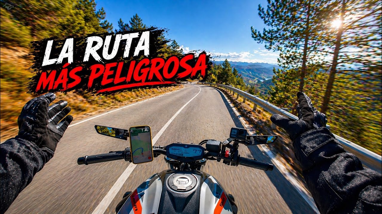 Hago LA RUTA MÁS PELIGROSA De Madrid Con La YAMAHA MT 07