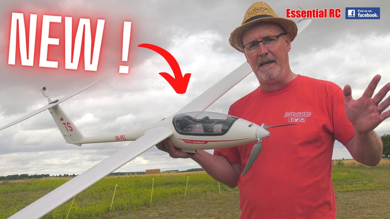My recommendation for your first powered RC glider | NEW Kavan 304TS TWIN SHARK 2.7 metre Sailplane