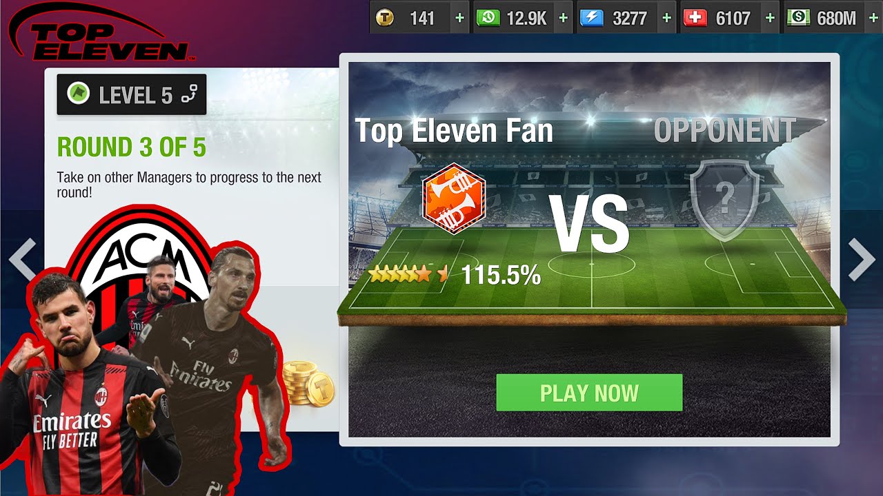 Top Eleven 2023 - European Glory Challenge | Easy Trick for Win 😱 Part 4