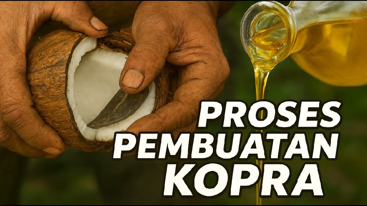 Dari Kelapa Jadi Minyak! Proses Kopra yang Banyak Orang Tidak Tahu