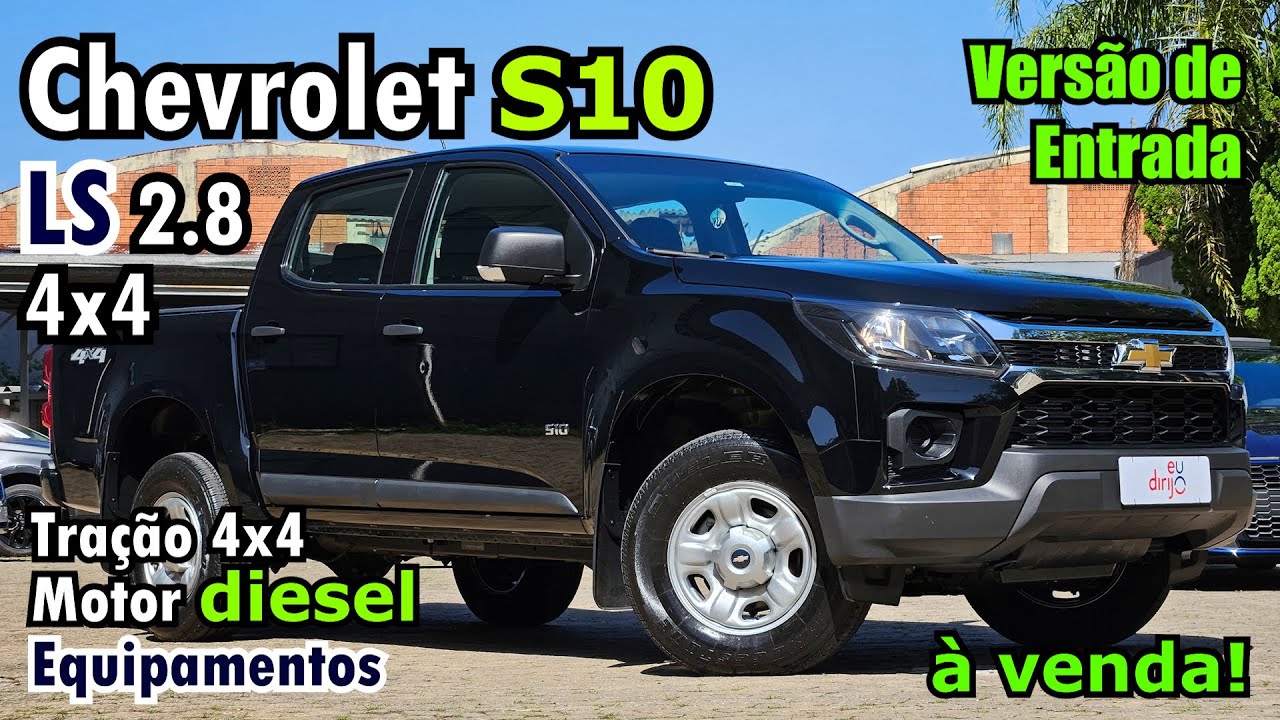 Chevrolet S10 LS 2024: como é a versão de entrada. À venda!