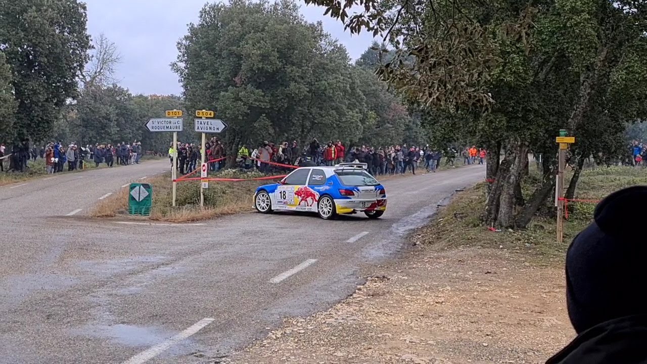 21ème rallye des vins du gard 2021 moderne days 1 (ES1 et 3), big show et mistakes