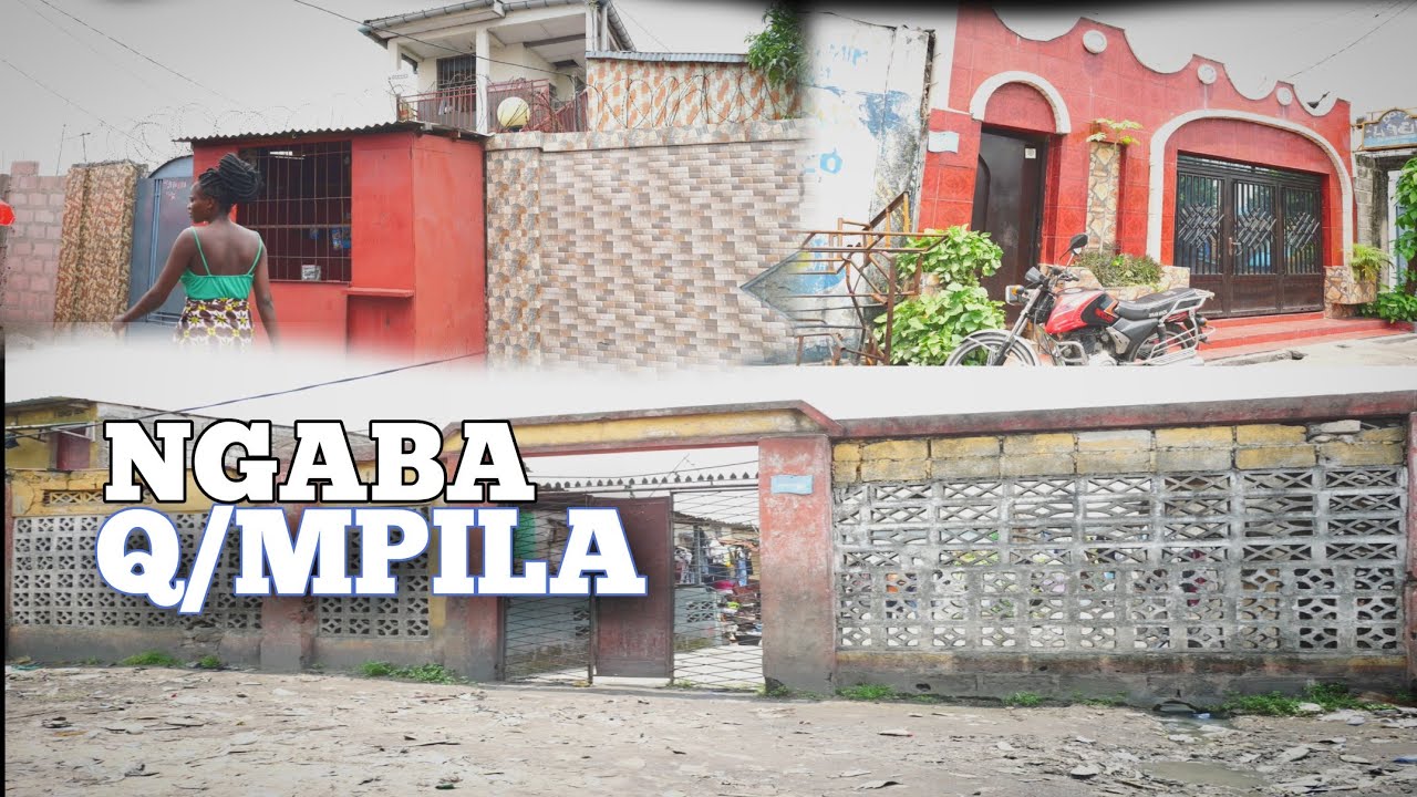 DÉCOUVERTE NGABA MPILA UN QUARTIER PAISIBLE QUI INSPIRE LES JEUNES. LES INFRASTRUCTURES FONT DÉFAUT.