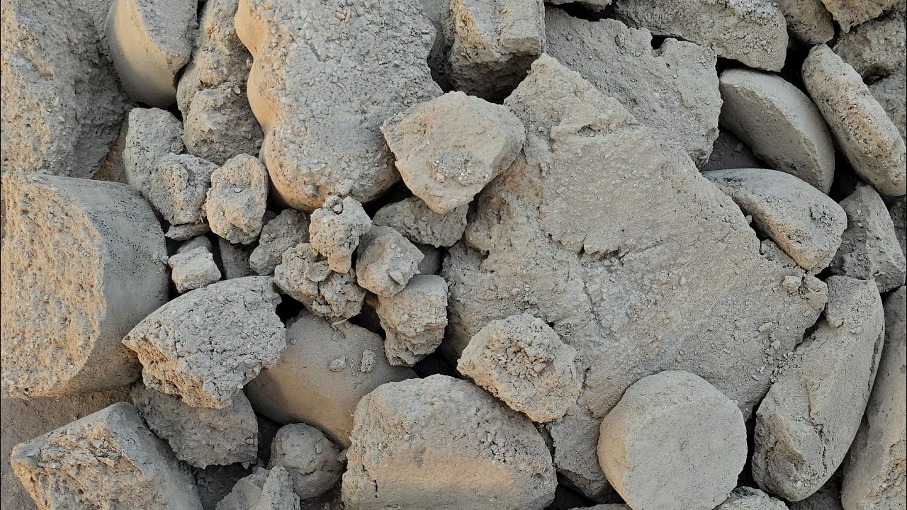 NEW: Gritty Mud Dirt Floor Clay Pot Crumbling #asmr #satisfying 