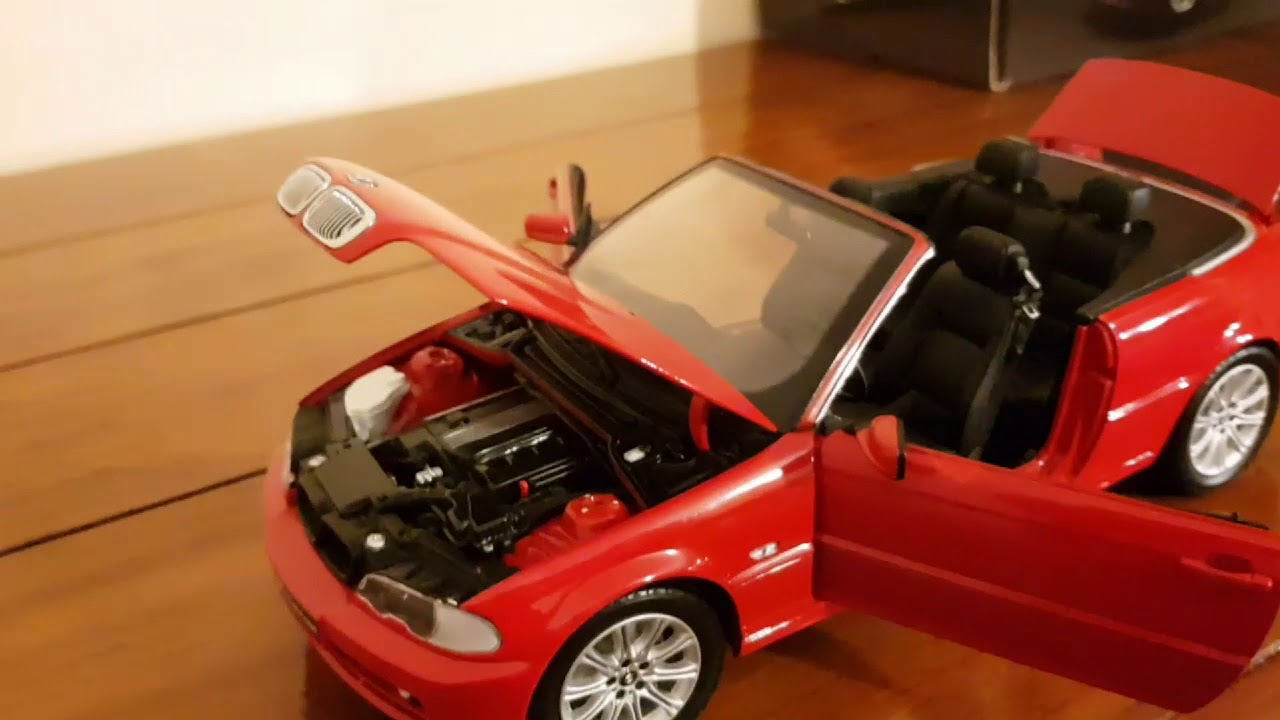 1/18 Scale BMW E46 328i Cabriolet. Kyosho.