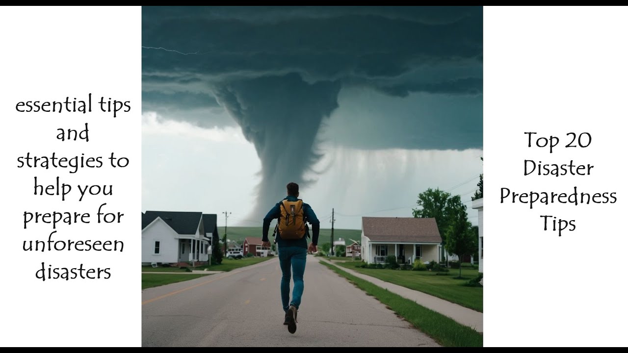 Top 20 Disaster Preparedness Tips  Emergency Survival Guide for Every Situation