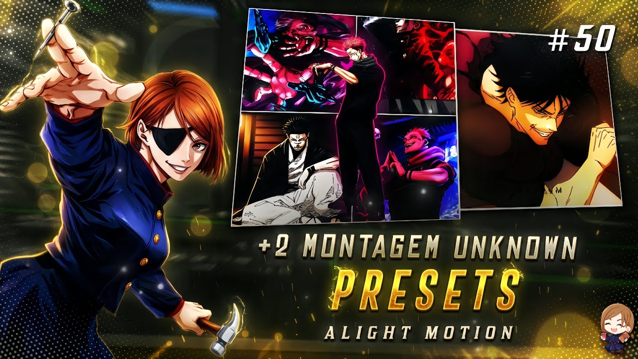 +2 TRENDING MONTAGEM UNKNOWN EDITS PRESETS #50 [XML+ALIGHT LINK+QR CODE] | ALIGHT MOTION 📲