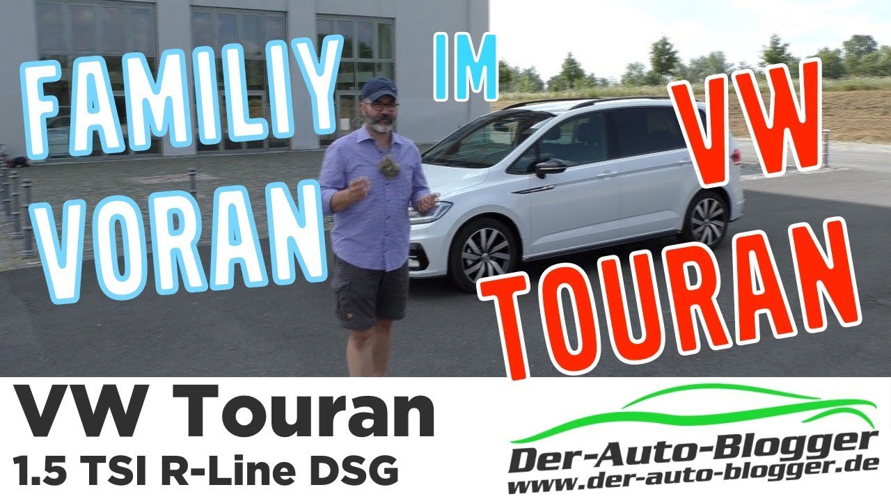 VW Touran 1.5 TSI R-Line -  Test, Review und Fahrbericht / Testdrive
