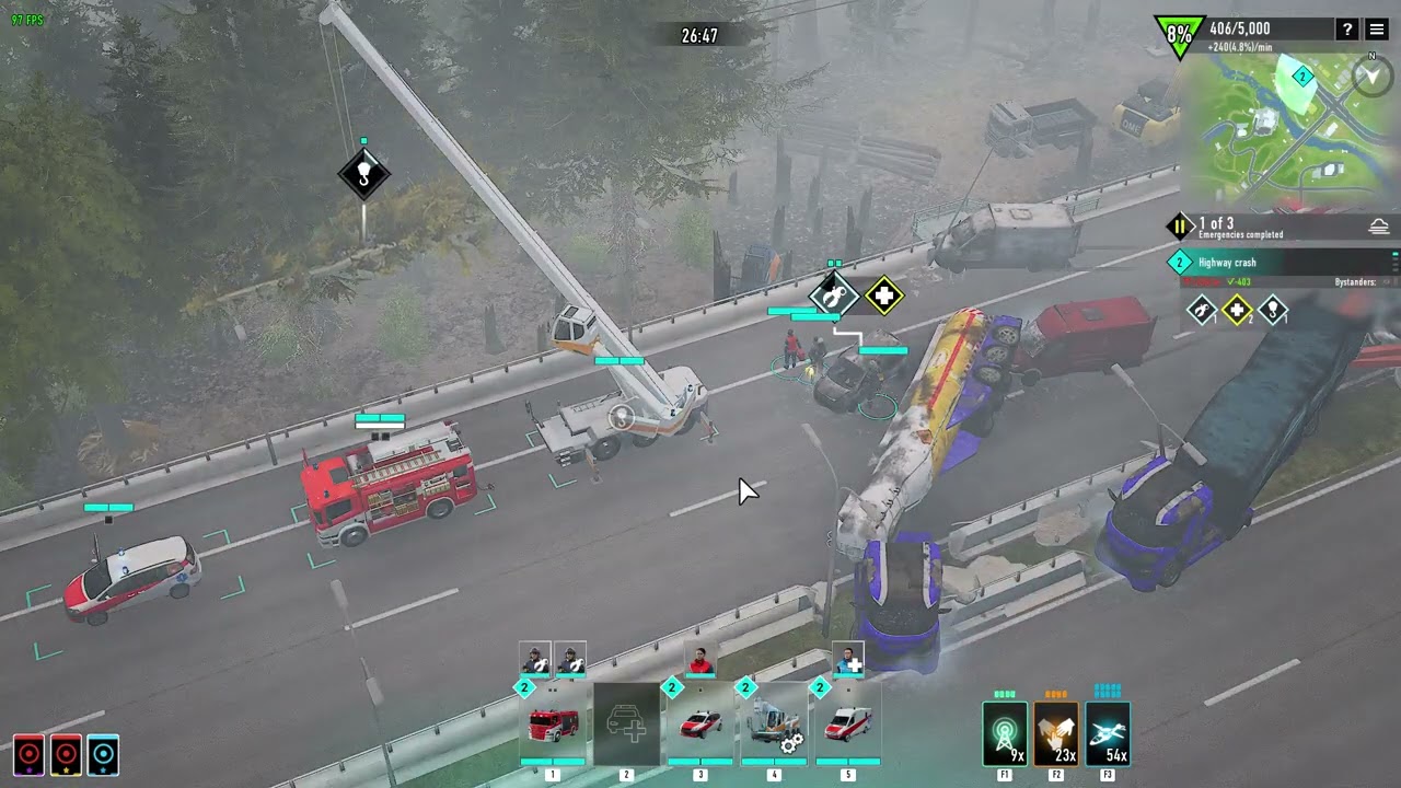 Emergency Steam(2023) Gameplay 50 - Lvl 22 Countryside!