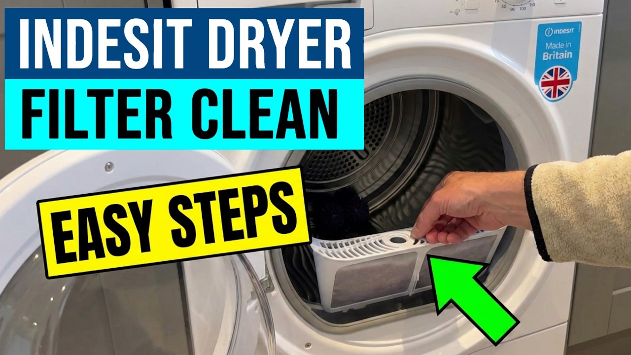 Indesit Tumble Dryer How to clean the Filter
