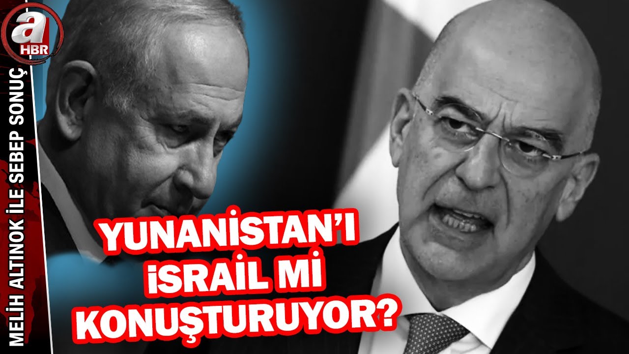Dendias: Ege'yi karadan kapatacağız! Yunanistan'ı, İsrail mi konuşturuyor? | A Haber