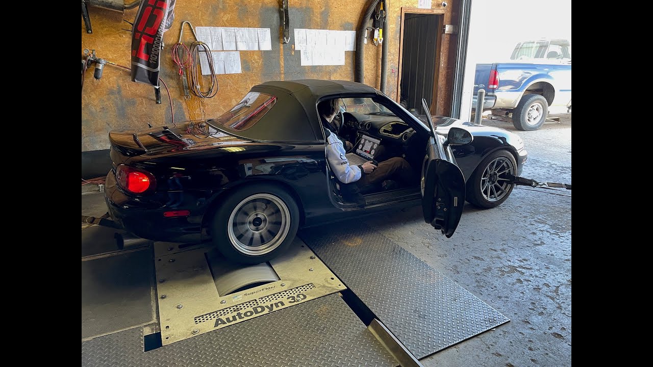 Turbo Miata makes 230 hp