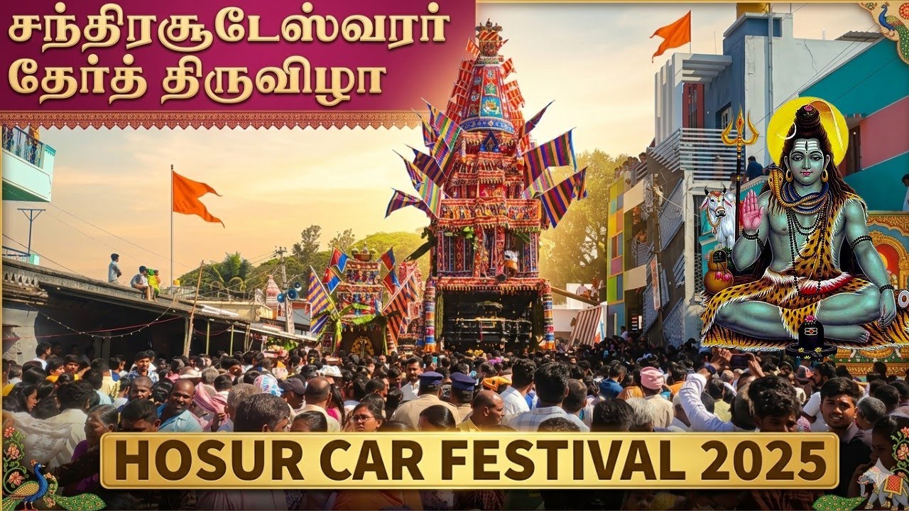 Hosur Car Festival 2025 |  ஓசூர் தேர் திருவிழா