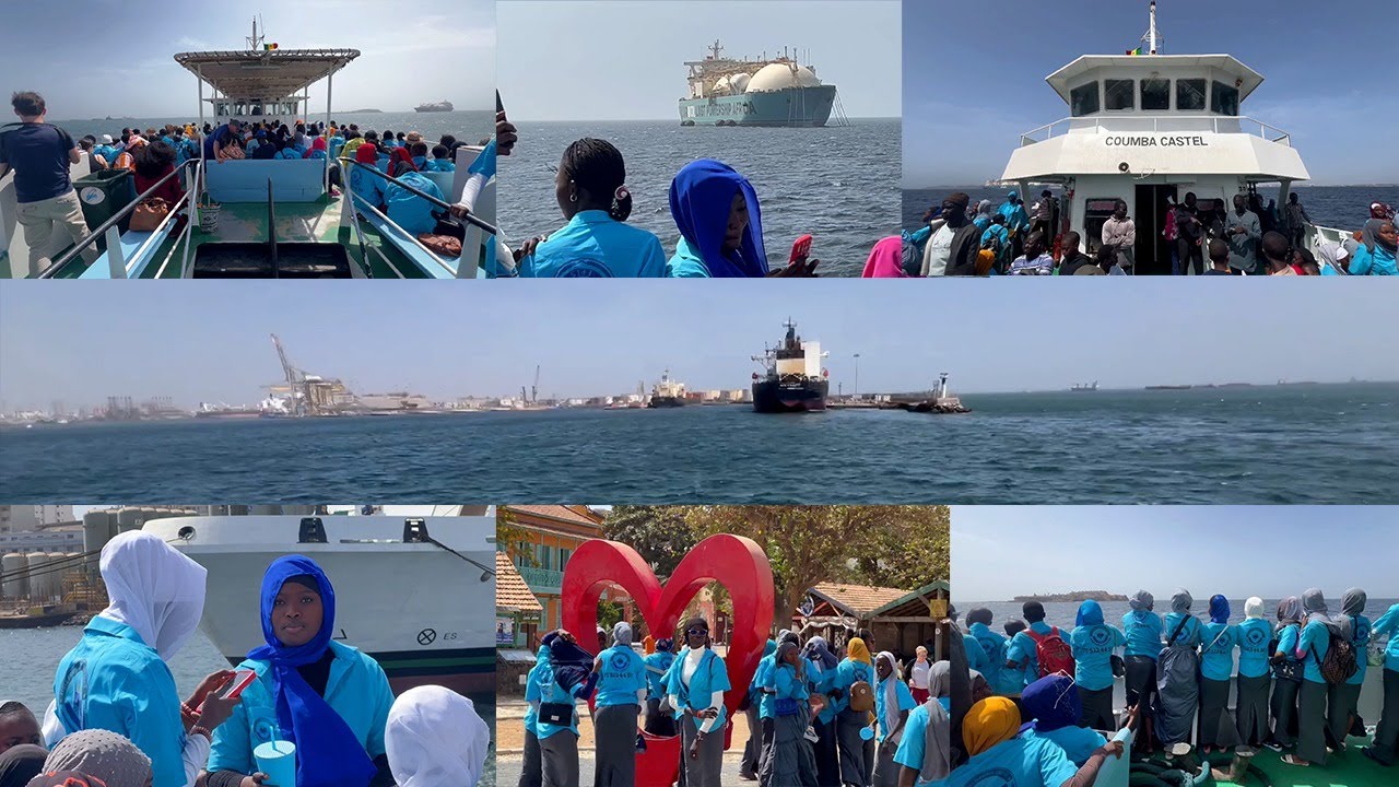Sortie pédagogique de l'école Tanwirou Soudour et l'annexe C A Lahat Mbacké à Gorée