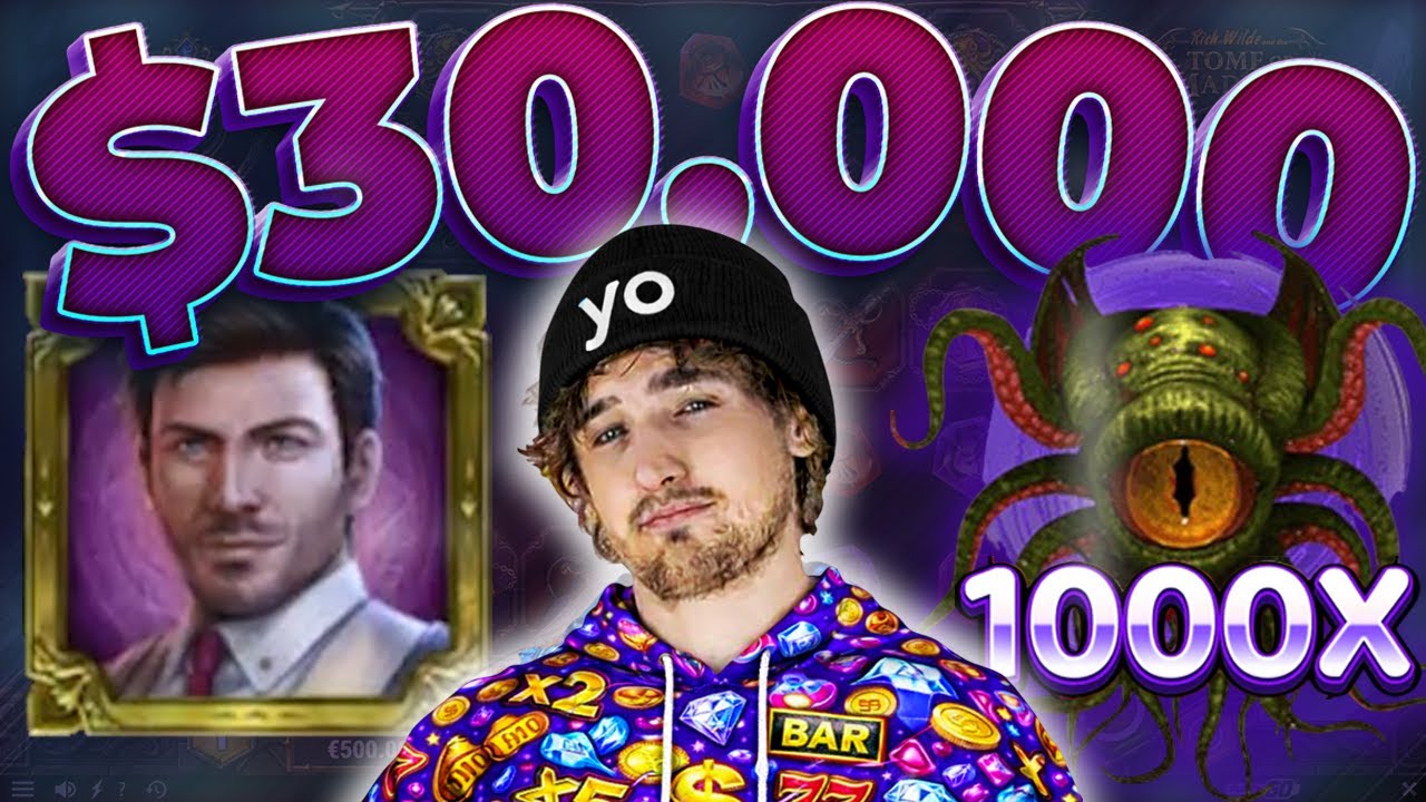 TOME OF MADNESS ALMOST BROKE ME, BUT I STILL WON BIG - NEVER GIVE UP [Mitch Jones HIGHLIGHTS]