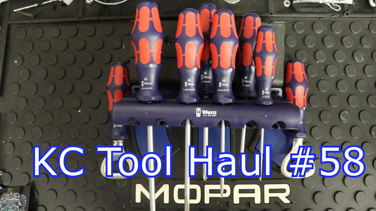 KC Tool Haul #58: Wera's Limited Edition USA Kraftform Screwdriver Sets