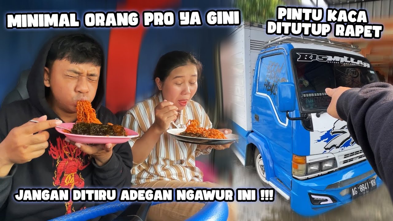 CHALLENGE MUKBANG DI DALAM TRUK PALING NGAWUR