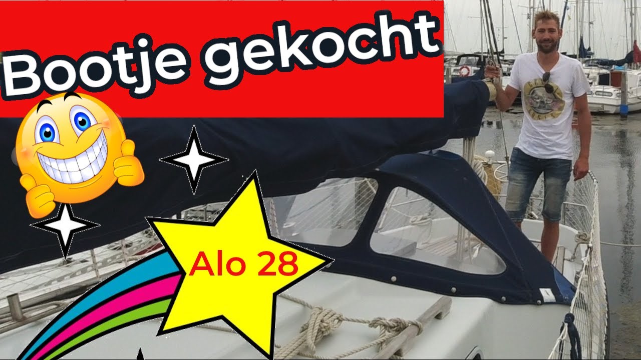 Van Ouddorp naar Stad aan het Haringvliet. Zeilen met een Alo 28