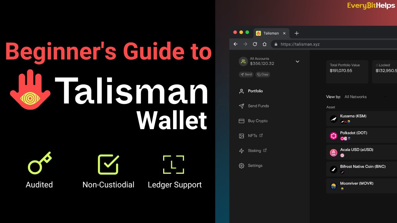 Talisman Review & Tutorial: Beginner's Guide on How to Use Talisman Wallet