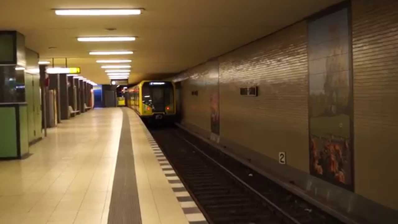 U-Bahn Berlin - Bahnhof Britz-S&uuml;d U7 [1080p] Version 2014