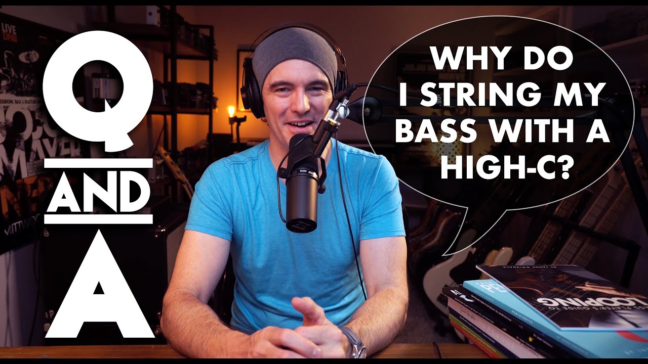 Why Do I String My Bass With A High C? | Janek's Bass Studio