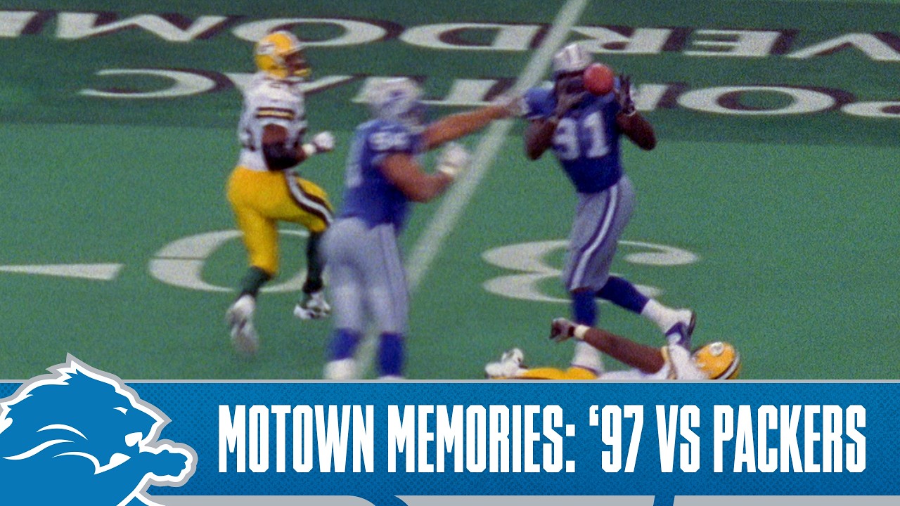 Motown Memories: Lions vs Packers 1997 | Robert Porcher's dominant defensive performance