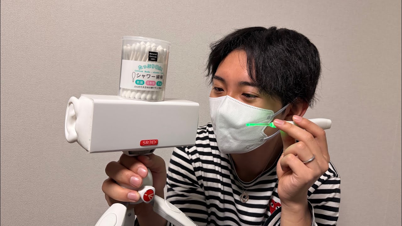 【ASMR】ASMR修行中の雑談耳かき（NADEKATAソロバージョン）/Ear cleaning