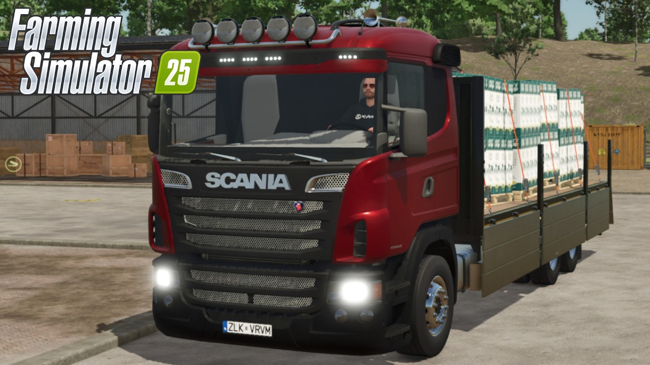 FS25 - Scania R XXL - NEW TRUCK MOD for Farming Simulator 2025 GAMEPLAY
