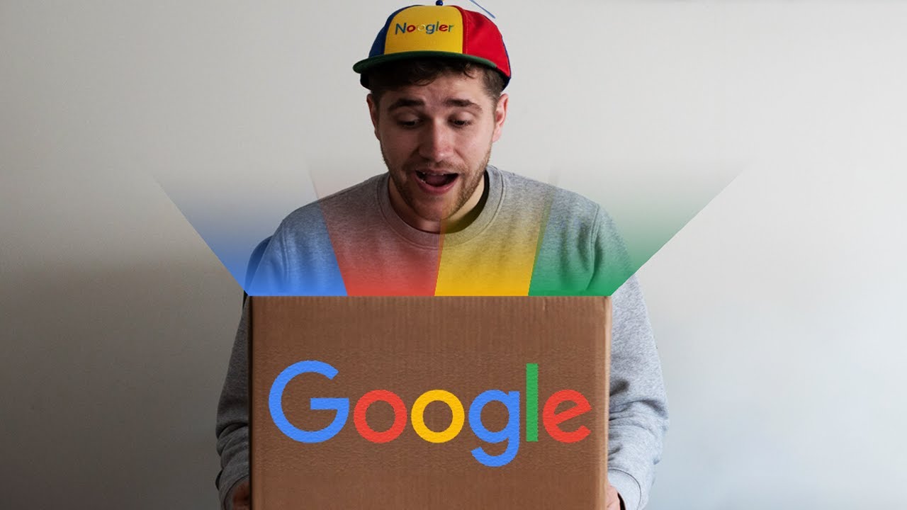 Google Employee - MYSTERY SWAG UNBOXING?!
