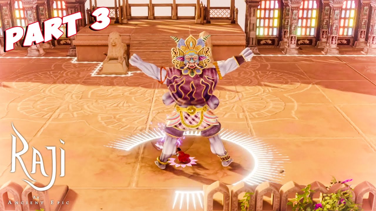 Great Asura Fight and easy trick to win - Raji: An Ancient Epic - Hindi - PART 3