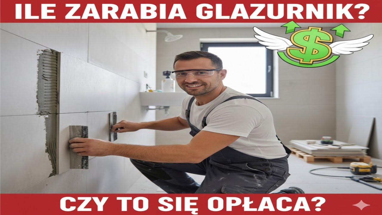 💰 Ile zarabia glazurnik? Sprawdź zanim wejdziesz w branżę!