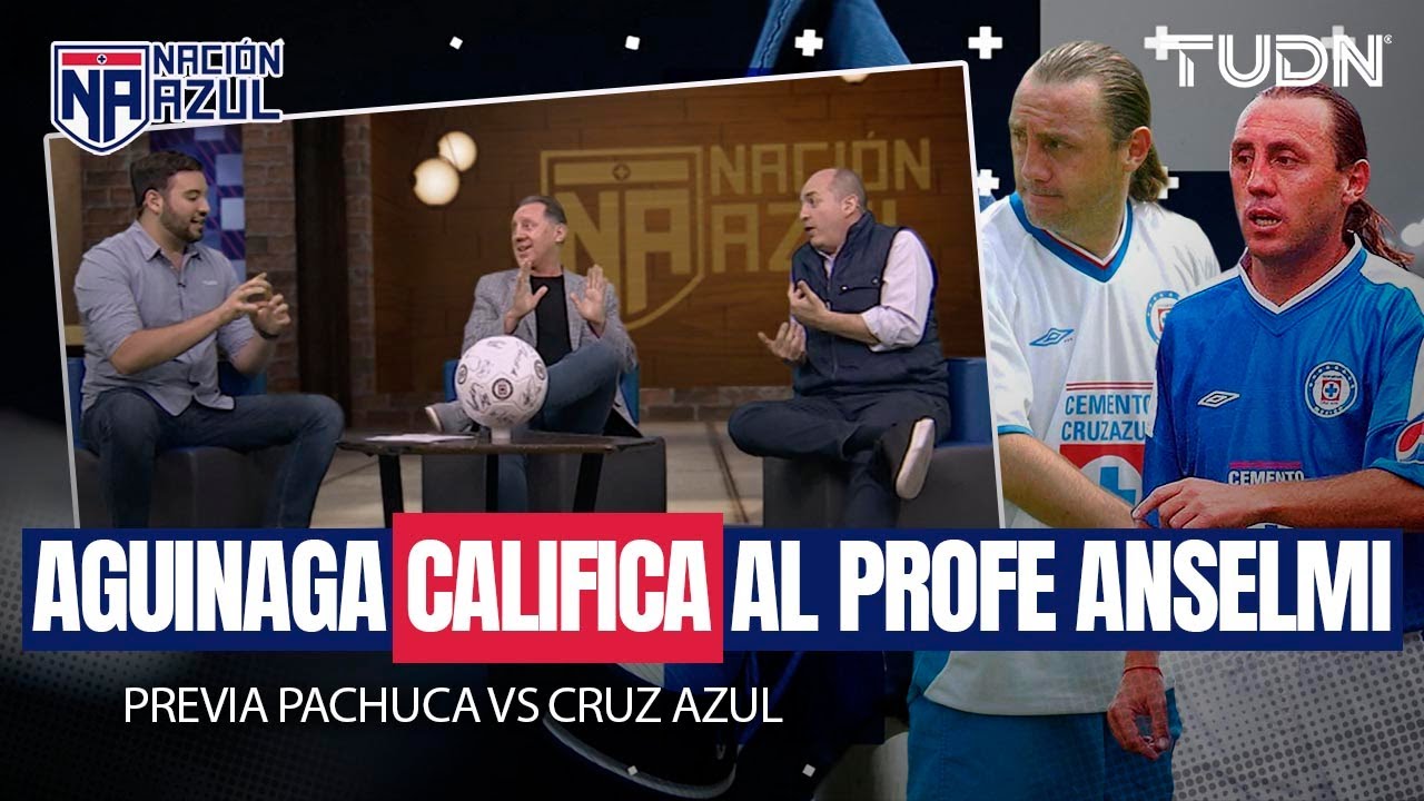 🚂🔵 NACI&Oacute;N AZUL: Alex Aguinaga y su ETAPA M&Aacute;GICA en Cruz Azul 👉🏼 PREVIA vs Pachuca | TUDN