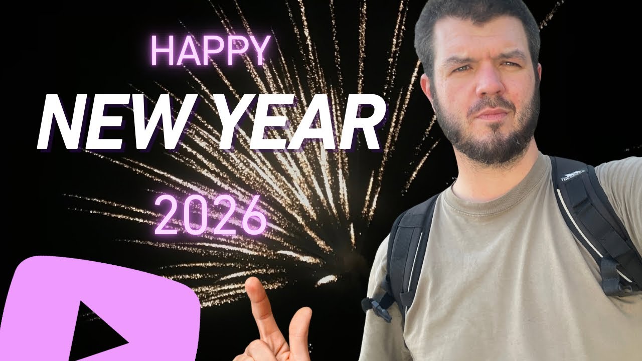 Happy New Year 2026 - Fireworks display