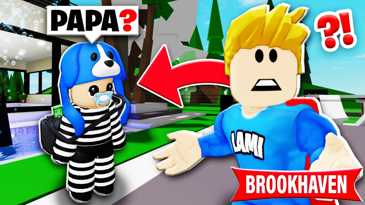 ich ADOPTIERE einen KRIMINELLEN SOHN in Brookhaven! (Roblox)