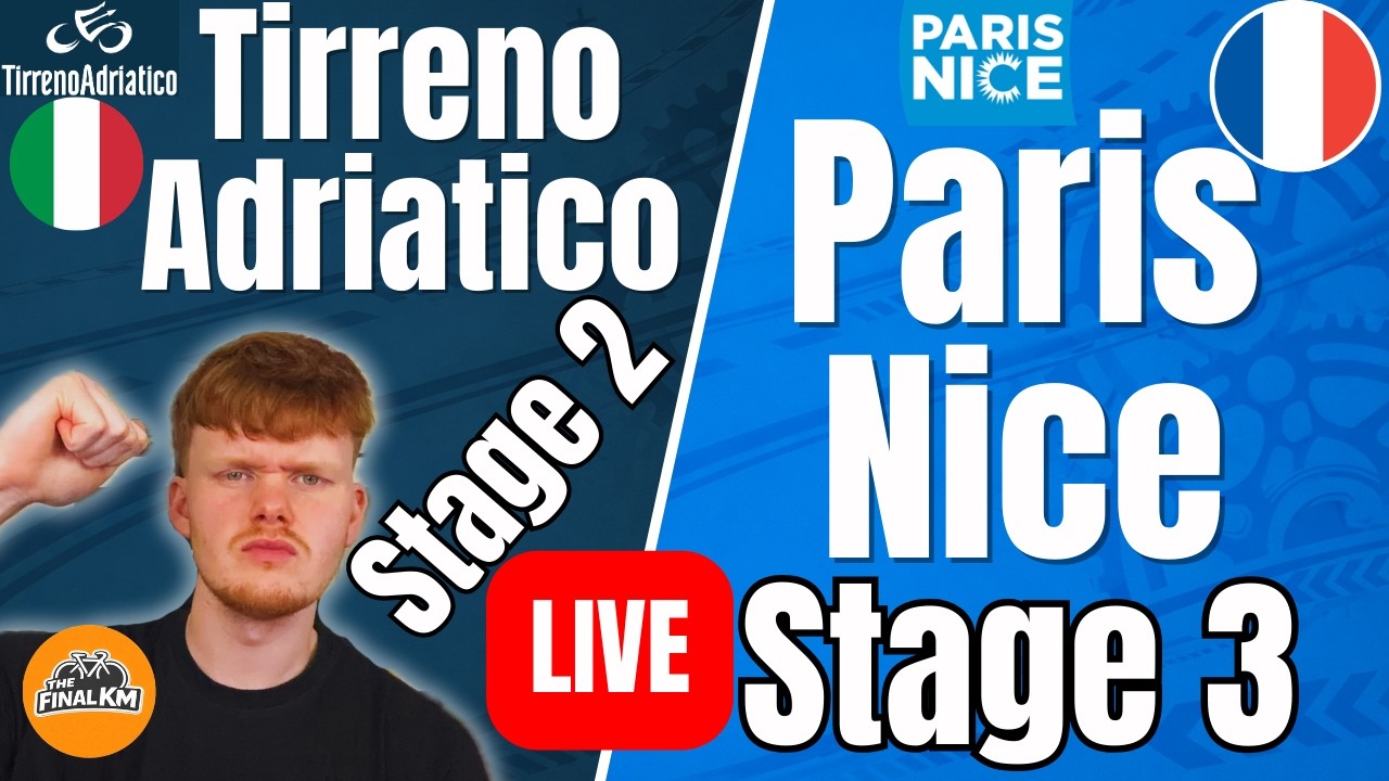 🔴 LIVE Paris Nice TTT & Tirreno Adriatico stage 3 Watchalong | The Final Km