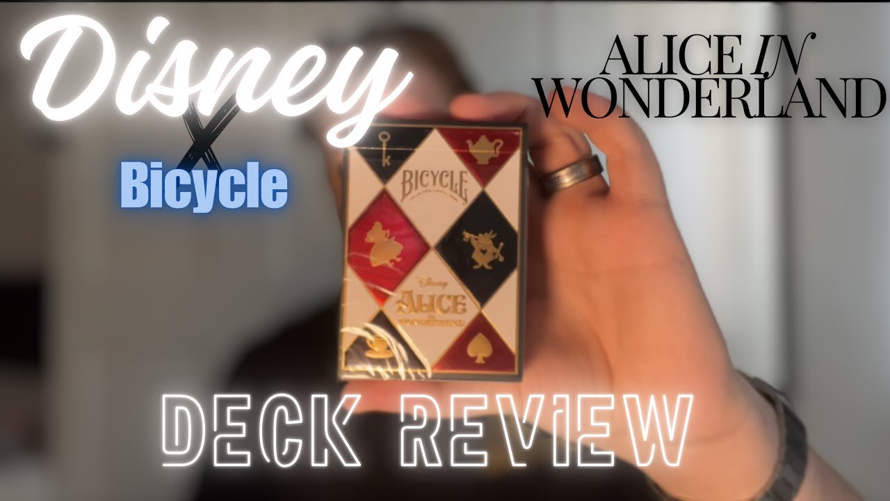 Alice in Wonderland Bicycle X Disney Deck Review