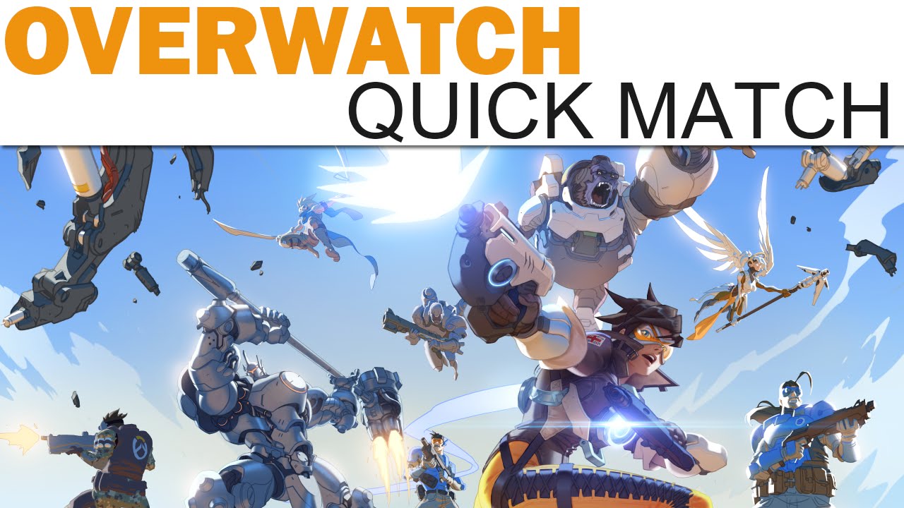 Overwatch Beta - Genji + Reinhardt on Temple of Anubis (Quick Match)