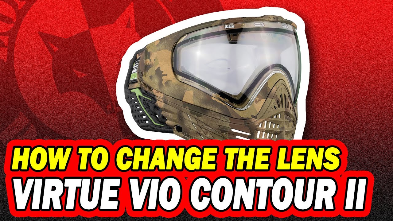 How to Change the Virtue VIO Contour II Lens | Lone Wolf Paintball Michigan