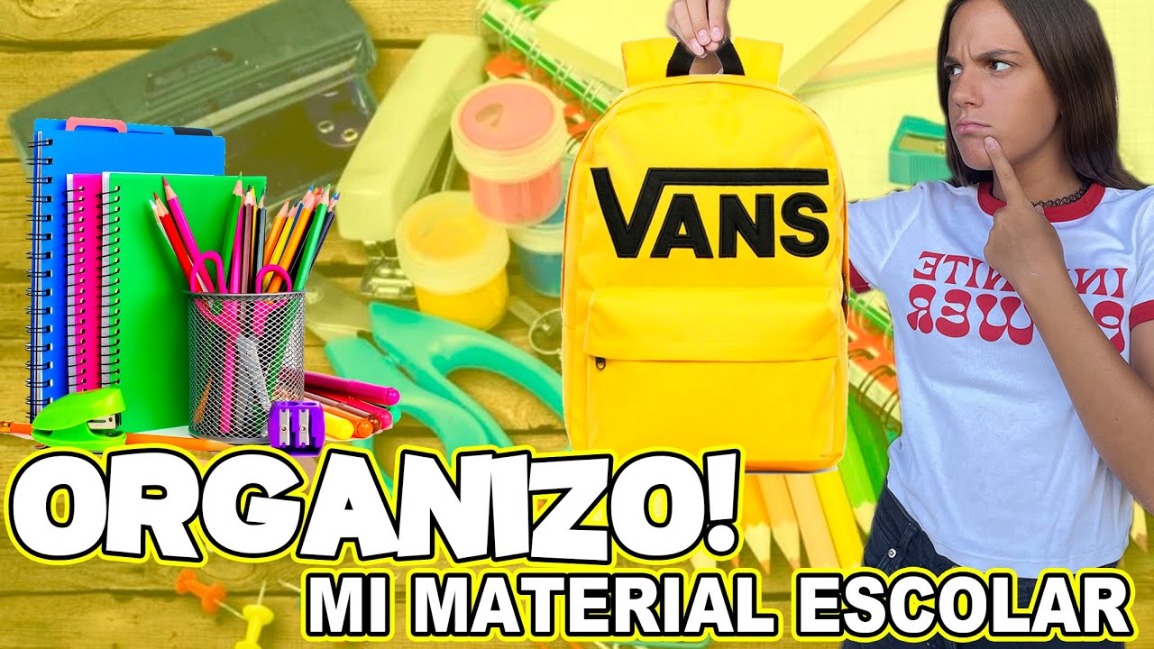 ✏️ COMO ORGANIZAR EL MATERIAL ESCOLAR  ✍🏻 PARA La Vuelta A CLASES 🌟 By @PaulaBlancoOficial