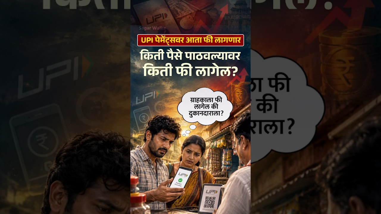 ऑनलाईन पेमेंटवर आता फी लागणार आहे? | MDR on UPI Payment | Sagar Walke
