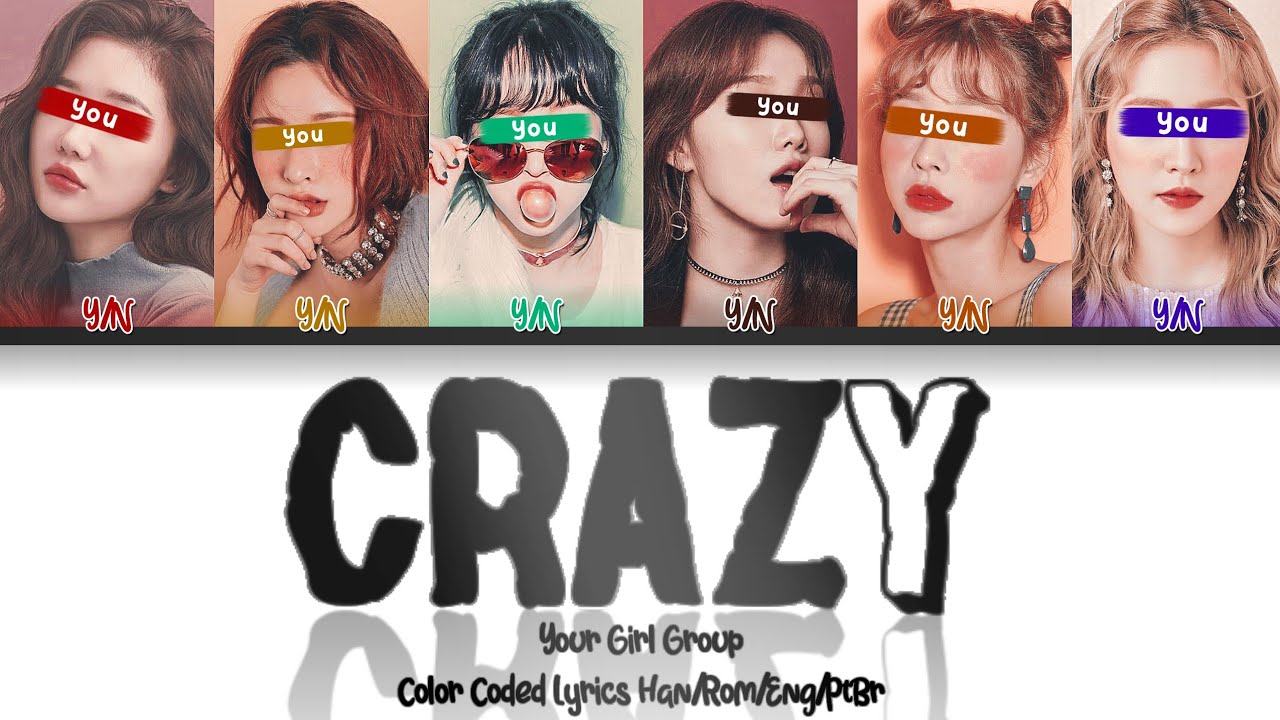 [YOUR GIRL GROUP] ꜥꜤCRAZY; by 4MINUTE (6 Members Ver.) || Original song ver. ✿