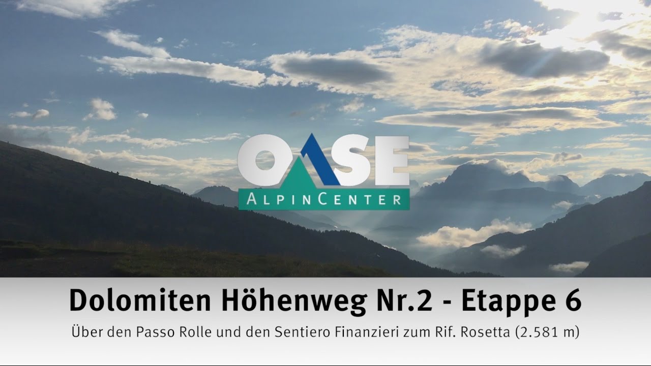 Dolomiten Höhenweg Nr. 2 - Etappe 6