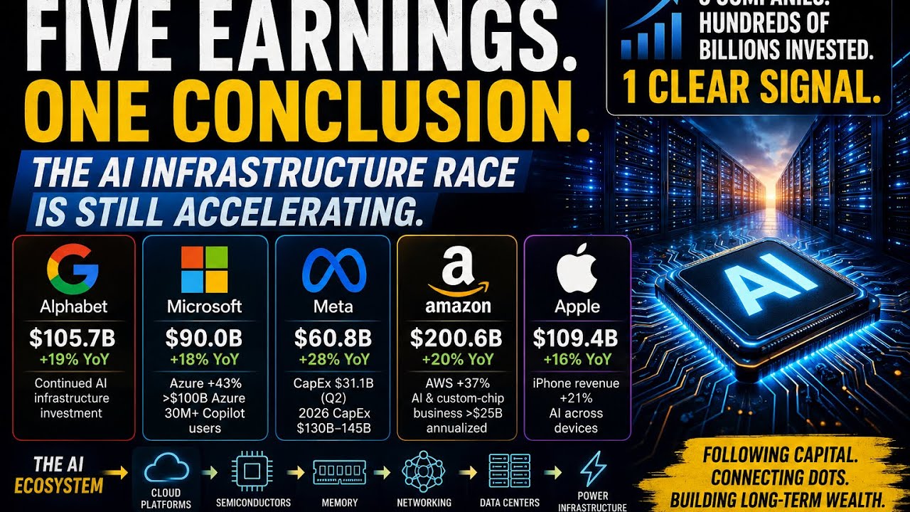 Five Earnings. One Conclusion. The AI Infrastructure Race Is Accelerating.