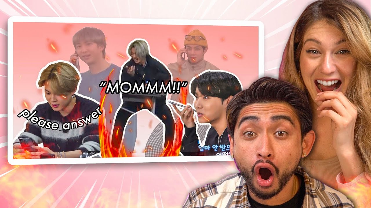 BTS звонят родителям на камеру — РЕАКЦИЯ ПАР!